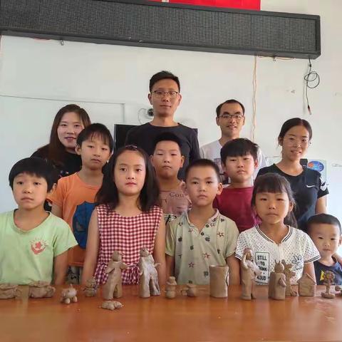 城子小学赴安德村暑期公益辅导活动剪影