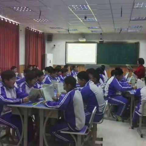 初一年级语文组兰静老师示范课《孔子游春》