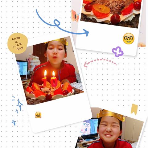 钟小四三班集体生日会