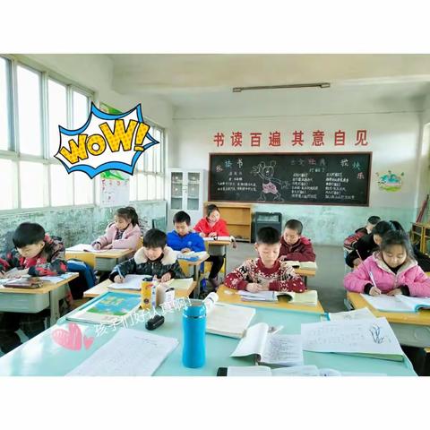 东录小学三年级第三周写字动态