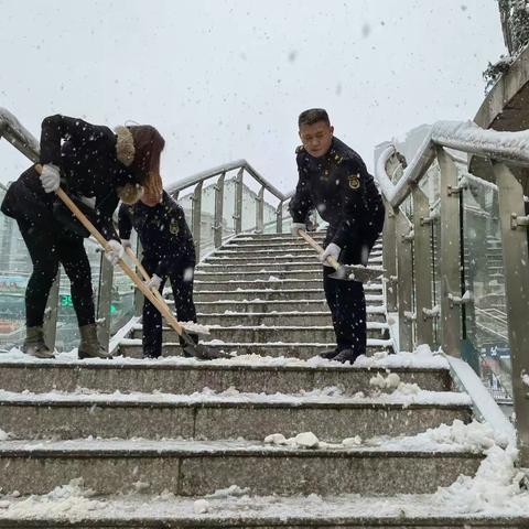 雪中那一道道风景