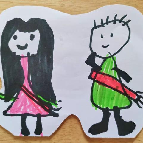 尽责的礼仪小天使——大二班幼小衔接之十月