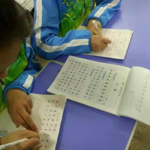 青蓝书法社团硬笔书法2