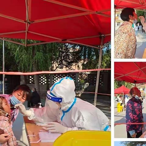 中溪村两次全员核酸检测，指挥得力，组织严谨，井然有序，积极配合，顺利完成。