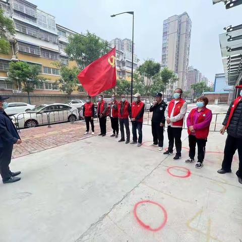 精心组织 周密安排——黄河社区科学开展第三次核酸检测工作
