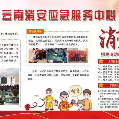 消防安全，生命至上——红塔区研和贾井小学消防安全培训演练