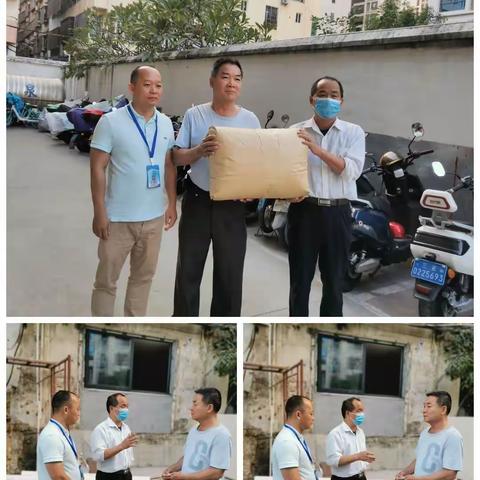 三亚市天涯区朝阳社区“冬季送温暖”走访慰问活动