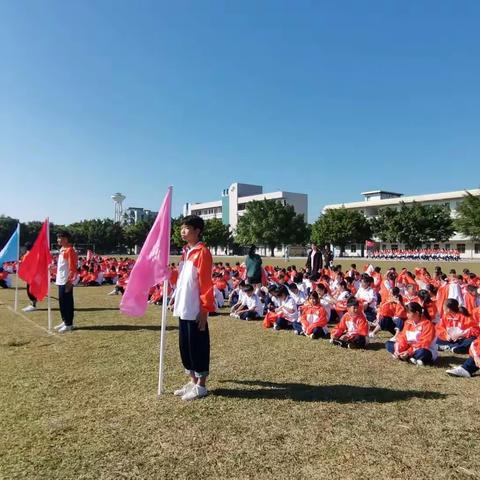 廉江市横山中学举办跑操比赛