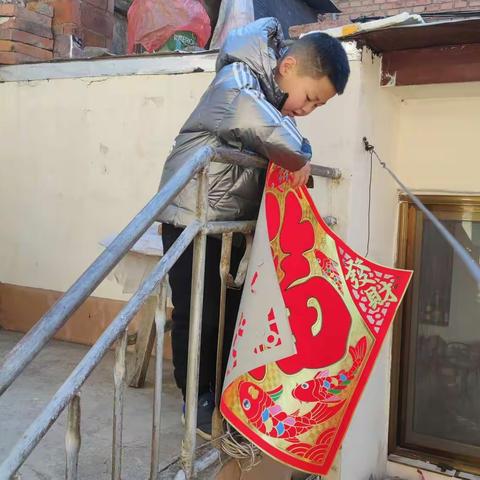 愉快的寒假生活     丰富的春节记忆（实验小学一年级七班  阴禹硕）