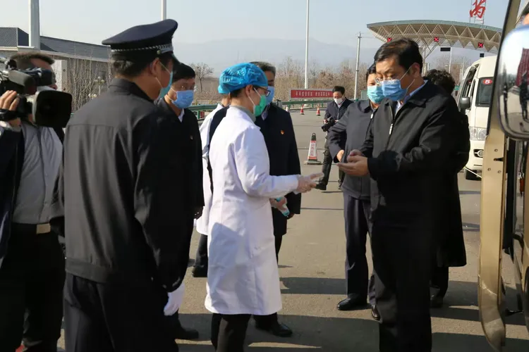 芮城抗"疫"尖兵韩松