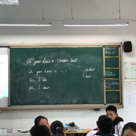 Do you have a soccer ball？实验中学英语组第十周教研活动