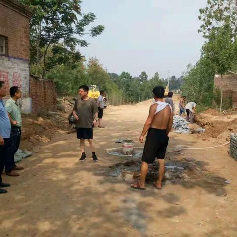 南徐村乡第四战区党员干部群众齐上阵开展人居环境整治攻坚行动