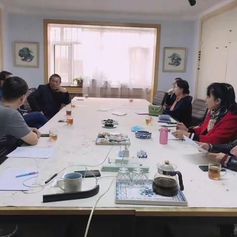 内蒙古花鸟画名家携手共商发展大计