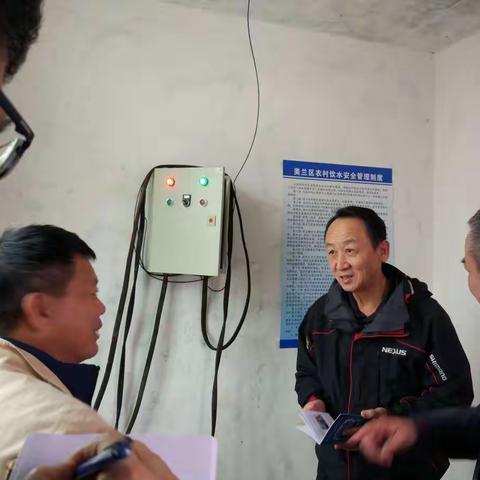 王强厅长到海口市检查脱贫攻坚农村饮水安全工作