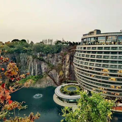 秋游华东（4）——上海广富林文化遗址公园和深坑酒店