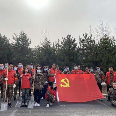 潞城区黄牛蹄乡“志愿红”齐心谱写“绿意浓”