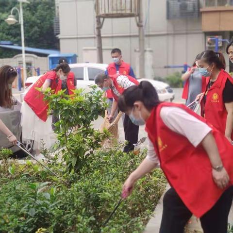 玫瑰西园社区新时代文明实践站“喜迎二十大，创建文明典范城市实践行”活动