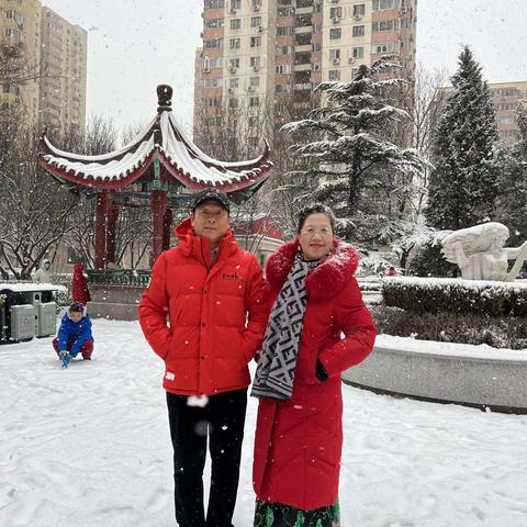 雪花带来的快乐