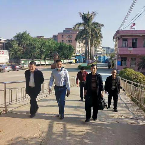 在关怀中砥砺前行——博罗县教育局曾文华主任督学、刘淑莹副局长一行莅临义和中学检查指导工作