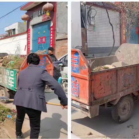 新乡县城市管理局开展人居环境整治（第九天）