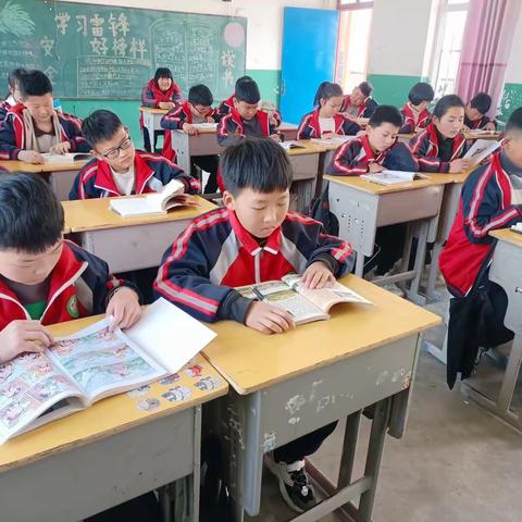 方里镇文庄中心小学———双减下的阅读课