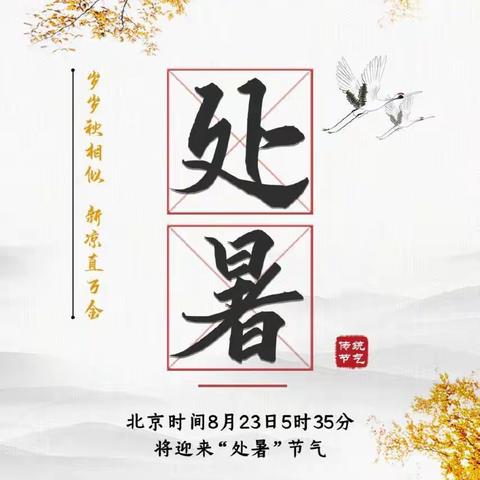 “岁岁秋相似，新凉直万金”——西辛店学区西辛店小学二十四节气处暑活动记录。