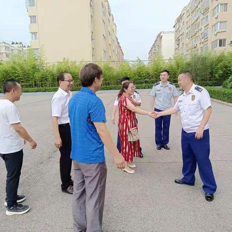 同叙共建情  军民一家亲——市实验中学走访慰问三门峡市消防救援支队