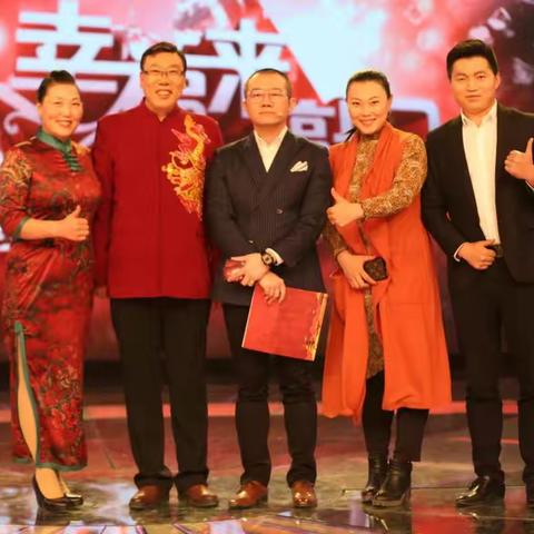 参加天津卫视《幸福来敲门》节目录制