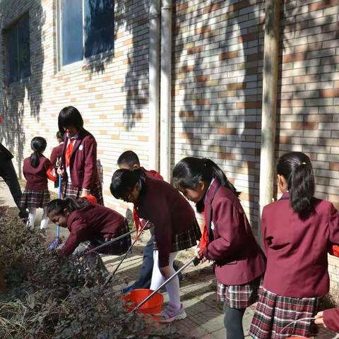 云和县实验小学：“整洁云和 建设童话云和大花园”--局长和我们一起行动