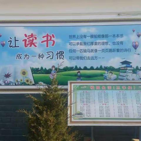 “校园飘书香，知识润心田”山寨乡峡滩小学师生读书展评活动