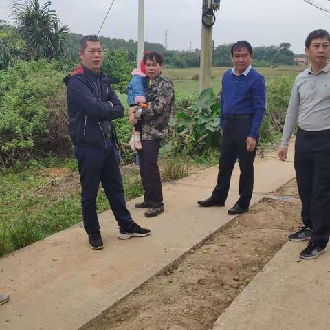 龙华区副区长王才华前往新坡镇检查督导农村人居环境整治工作