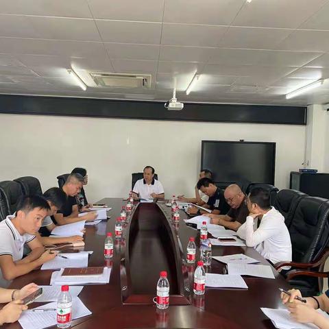 陈正参副区长召开生态环保专题会