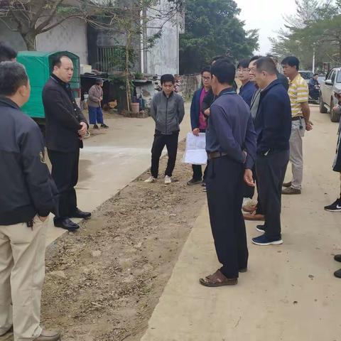 龙华区陈正参副区长前往龙泉镇、新坡镇协调农污治理项目事宜