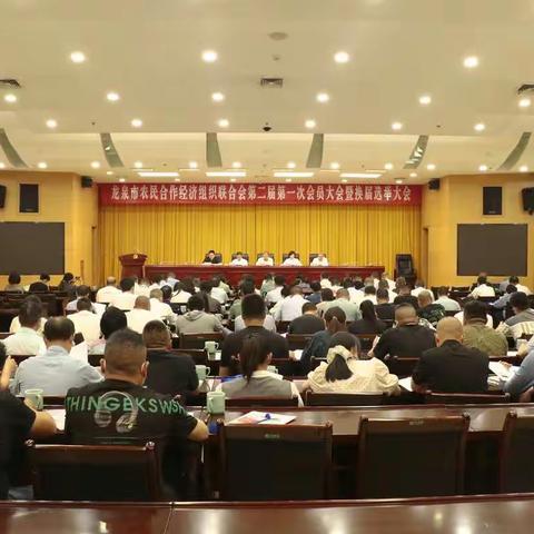 龙泉市农民合作经济组织联合会第二届第一次会员大会暨换届选举大会顺利召开