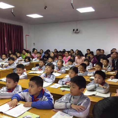 2018年下期梅林镇中心小学“语文主题学习”活动观课议课研习会