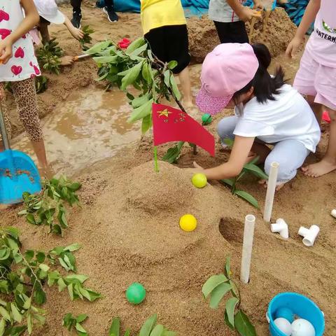 森林的城堡和护城河