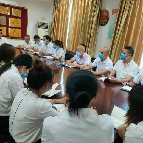 武胜县妇幼保健计划生育服务中心党支部开展“一心跟党走”主题教育活动