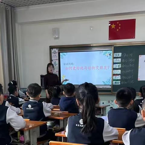 邂逅动物 遇见成长——一年级“我与动物交朋友”项目式学习入项课