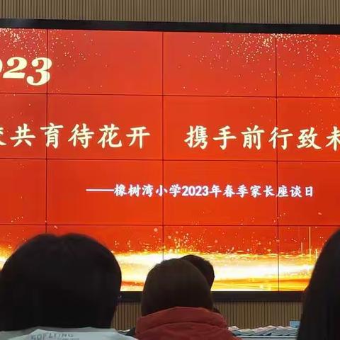 家校共育待花开，携手前行致未来——2023年春季家长座谈会