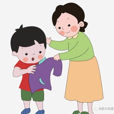 培训中心第六幼儿园温馨提示：降温了，家长请为孩子科学添衣，预防感冒