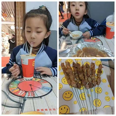 宁武县实验小学一七班秦佳瑶的寒假生活实录！