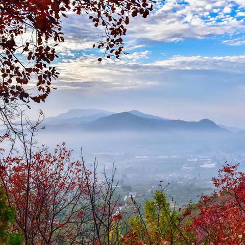 蒙山红叶谷