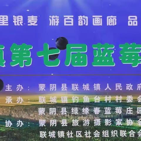 热烈祝贺联城镇第七届蓝莓采摘节盛大开幕