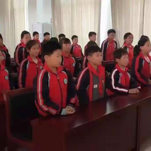 中国少年先锋队东于林中心小学第二次代表大会