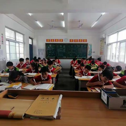 期末考试，我们在努力！——丰庄小学四五六年级期末复习