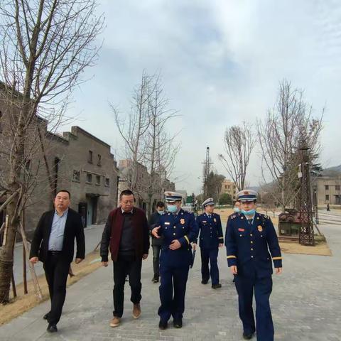 金台大队联合支队、市文旅局开展文物古建筑消防安全专项检查