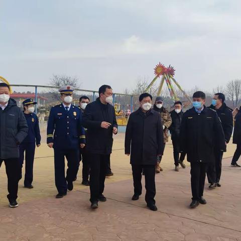 金台区区长王润军一行开展春节期间消防调研工作并慰问一线执勤指战员