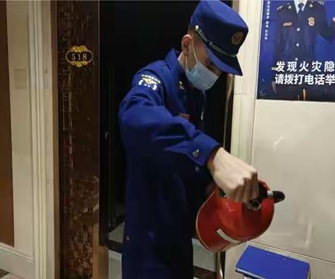 金台大队全力做好清明节期间消防安全检查工作