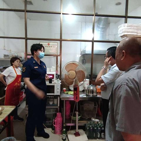 金台大队持续开展“双随机、一公开”消防监督检查