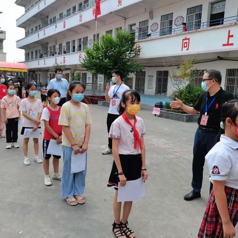 “检测核酸，守护你我他”——西埌镇中心小学全员核酸检测实战演练活动